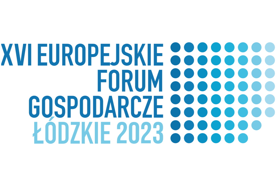 Logo XVI Europejskie Forum Gospodarcze Łódzkie 2023