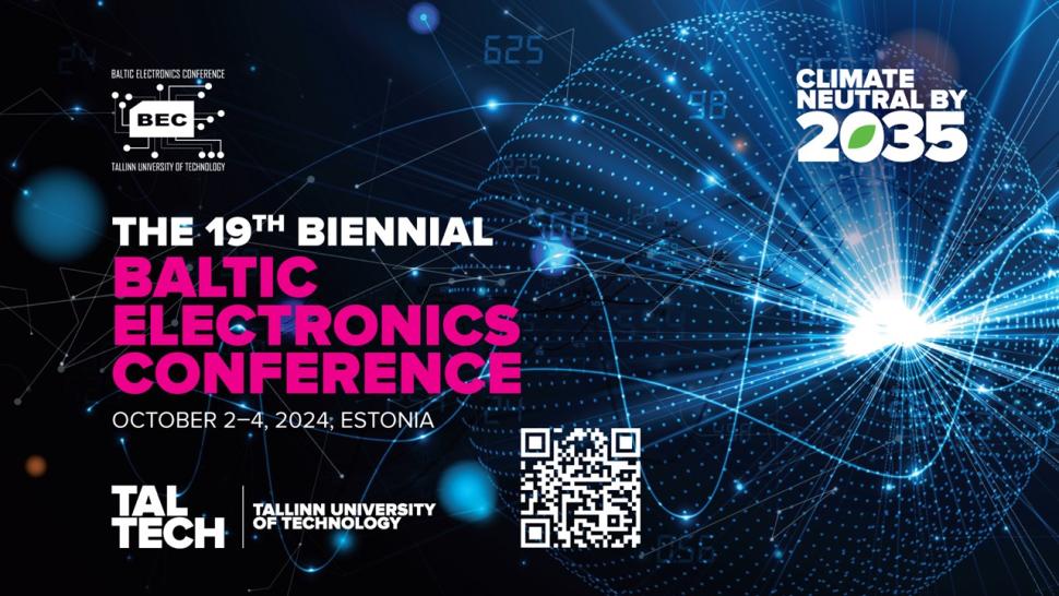 Baner z konferencji Baltic Electornics Conference